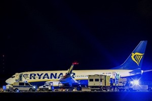 瑞安客機接到炸彈威脅緊急迫降柏林。（圖源：互聯網）