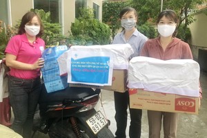 第十一郡婦聯會為舊邑郡抗疫接力