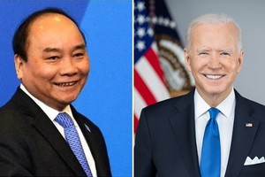 國家主席阮春福（左圖）與美國總統喬‧拜登（右圖）。（圖源：互聯網）