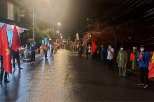 北寧省三個村解封