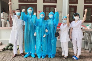 醫護人員決心擊退疫情。（圖源：文勝）