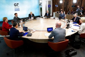 G7領導人開啟為期三天的峰會。（圖源：路透社）