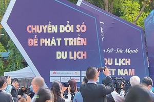 圖為 2020 年越南國際旅遊展銷會現場一瞥。（圖源: LA）