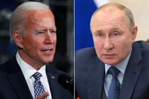 拜登（左圖）與普京。（圖源：互聯網）