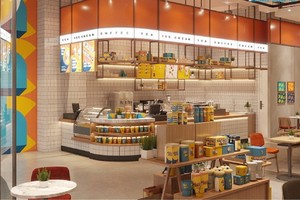 “Chuk Chuk”連鎖店將售賣茶、咖啡、珍珠奶茶和麵包等。