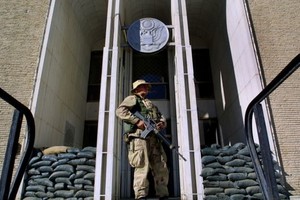 美國駐阿富汗大使館。（圖源：Getty Images）