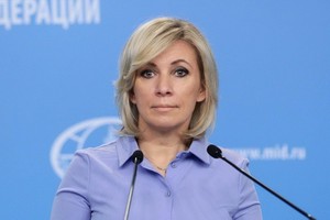 俄羅斯外交部發言人扎哈羅娃。（圖源：俄羅斯外交部）