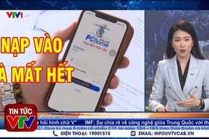 河內市公安廳：慎防詐騙網購應用程式。（圖源：VTV視頻截圖）