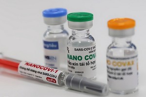 圖為Nano Covax新冠疫苗。（圖源：VNE）