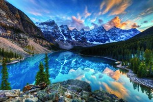 無與倫比的露易絲湖。