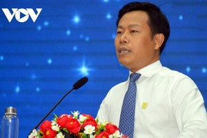 黎軍同志出任河內國立大學校長。（圖源：VOV）