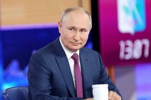 俄羅斯總統普京稱他已接種俄羅斯的“衛星V”新冠疫苗。 （圖源：路透社）