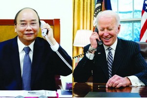 值美國國慶245週年紀念，國家主席阮春福向美國總統喬‧拜登致電祝賀。（示意圖源：互聯網）