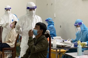 本市正致力加快篩檢進度。