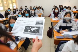 文朗學生為高中畢業考試作好準備