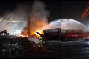 火勢獲得到控制未發現人員傷亡。（圖源：互聯網）