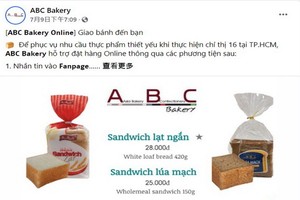 亞洲餅家推出線上訂購麵包服務。（圖源：ABC臉書截圖）