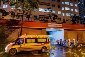 收治輕症病例的三號野戰醫院。（圖源：英秀）