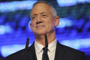 以色列國防部長本尼‧甘茨。（圖源：Getty Images）