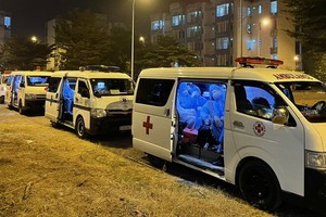 西貢Medic診所的救護車用於運送新冠肺炎確診病例。