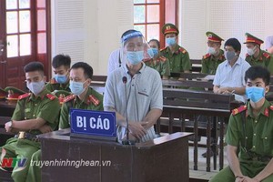 庭審現場。（圖源：乂安電視台）