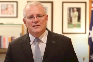 澳大利亞總理莫里森。（圖源：推特）