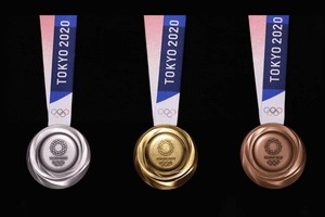 東京奧運會獎牌。（圖源：互聯網）