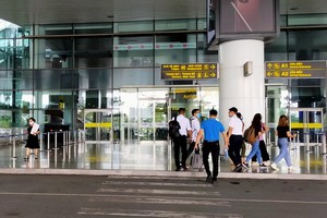 疫情期間的內牌國際機場。（圖源：楊玉）