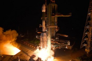 印度首顆地球靜止軌道衛星發射失敗。（圖源：AP）