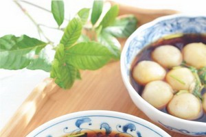 土豆肉丸酸辣湯