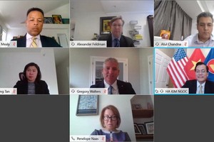 “跨太平洋投資合作”線上座談會。（圖源：越通社）