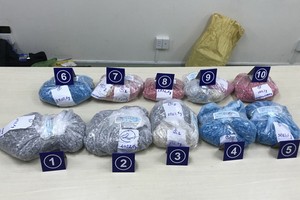 使用快遞運輸逾 30 公斤毒品