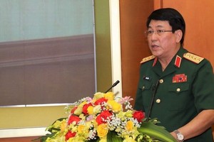 越南人民軍總政治部主任梁強大將。（圖源：人民軍隊報）