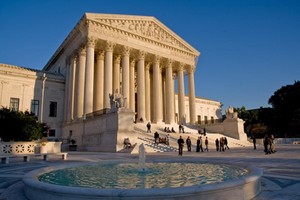 美國最高法院大樓一景。（圖源：互聯網）