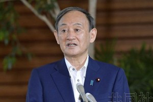 日本首相菅義偉。（圖源：共同社）