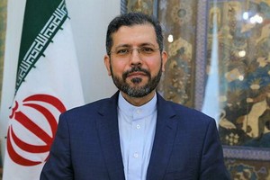 伊朗外交部發言人哈提卜扎德。（圖源：互聯網