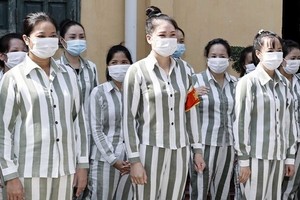 圖為玉理監獄的女囚犯們。（圖源：越通社）