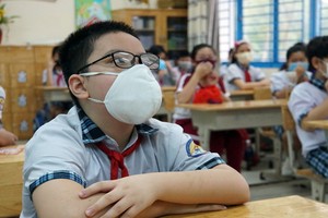 課堂上的小學生。（示意圖源：孟松）