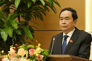 國會常務副主席陳清敏在會上致開幕詞。（圖源：VOV）