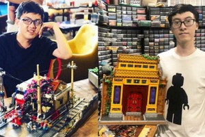 黃康（左）與煌鄧。