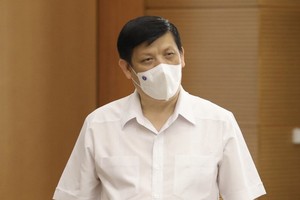 衛生部長阮清隆。（圖源：衛生部）