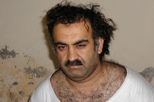 哈立德·謝赫·穆罕默德被捕時的照片。（圖源：互聯網）