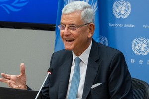 聯合國大會主席博茲克爾。（圖源：聯合國）