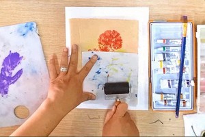 線上學畫畫  在家找樂趣