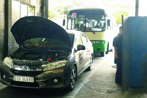 據越南登檢局告知，全國各登檢中心每天可滿足3萬2480多輛車的檢定需求。