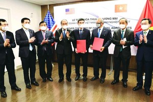 國家主席見證越南與美國企業簽署合作協議