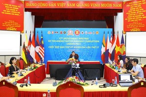 第十七次ASEAN-PAC秘書處會議現場。（圖源: 越通社）