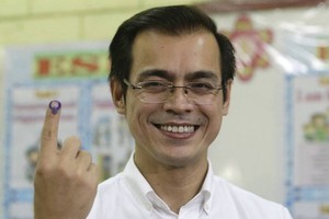 菲律賓馬尼拉現任市長莫雷諾正式宣佈角逐2022年總統大選。（圖源：AP）