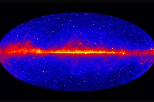 伽馬射線天空地圖。