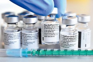 輝瑞新冠疫苗。（圖源：AP）